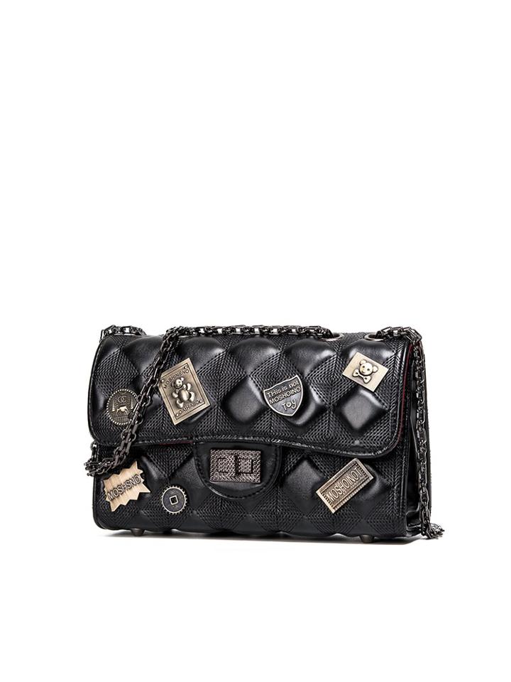 Shein Metal Detail Quilted Chain Bag