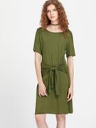 Shein Knot Front Tee Dress