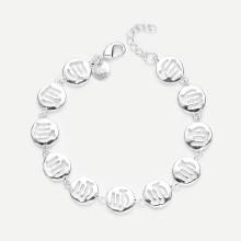 Shein Hollow Round Design Chain Bracelet