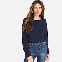 Shein Zip Front Sweatshirt