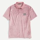 Shein Men Button Front Collar Neck Tee