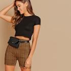 Shein High Waist Skinny Cycling Shorts