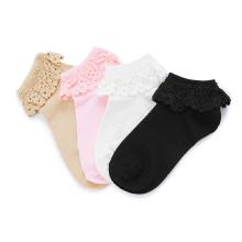 Shein Ruffle Trim Ankle Socks 4pairs