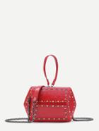 Shein Studded Grab Bag With Chain