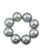 Shein Silver Pearl Elastic Hair Accessory