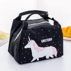 Shein Unicorn Print Insulation Lunch Storage Bag