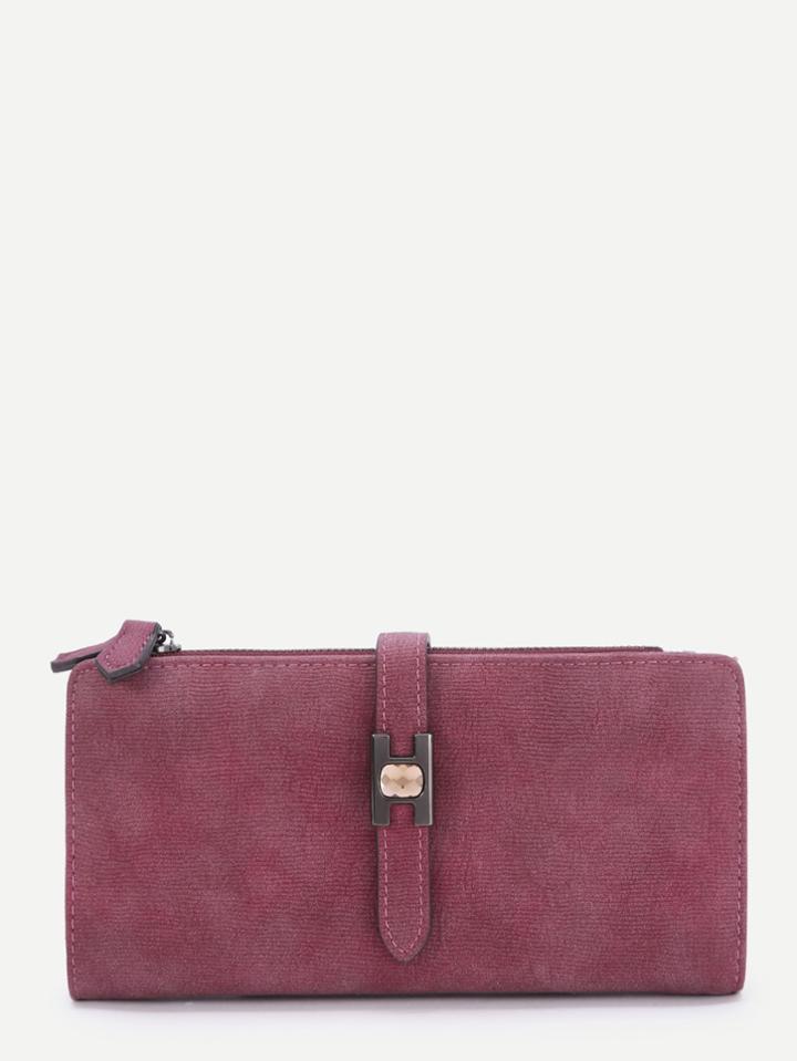 Shein Foldover Pu Wallet