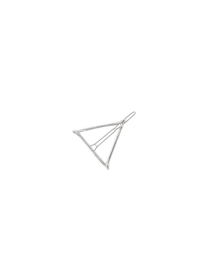 Shein Silver Minimalist Triangle Hair Clip