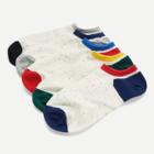 Shein Contrast Cuff Design Socks 5pairs