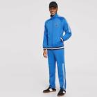 Shein Men Raglan Sleeve Striped Sweatshirt And Sweatpants Set