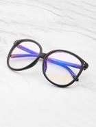 Shein Clear Lens Oversized Sunglasses