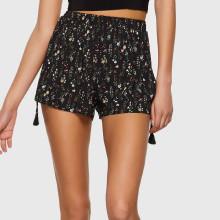 Shein Tassel Edge Ditsy Shorts