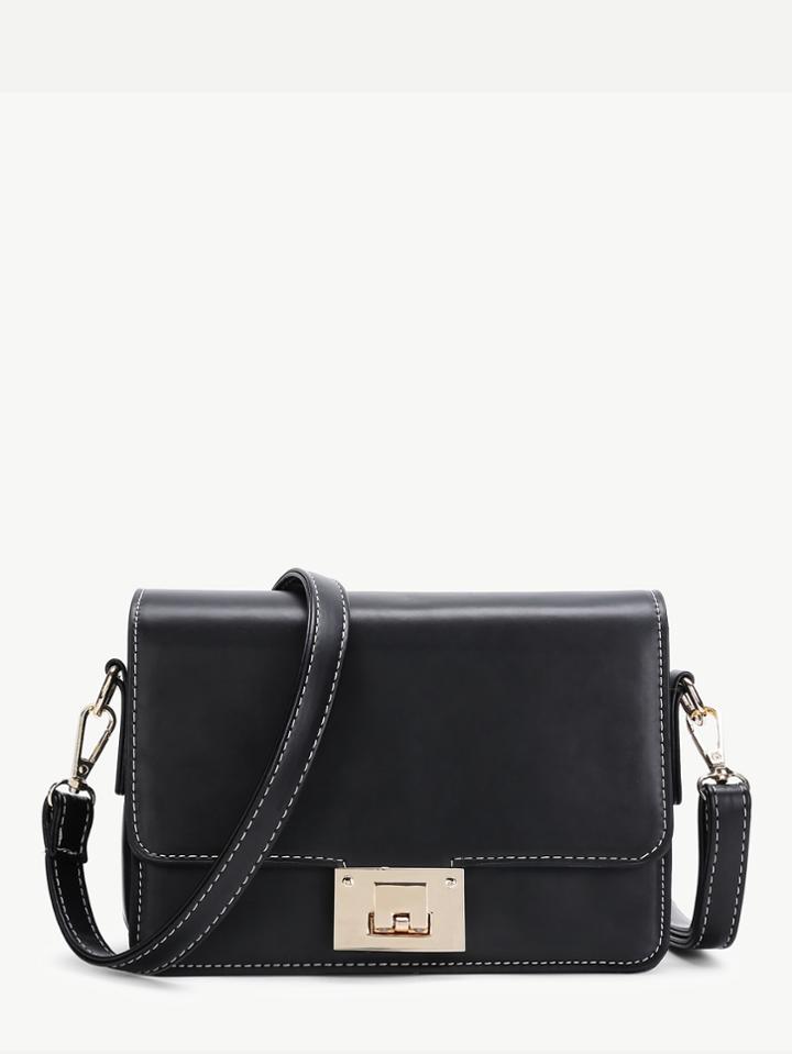 Shein Pu Crossbody Bag With Adjustable Strap
