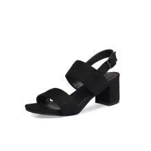 Shein Open Toe Block Heeled Sandals