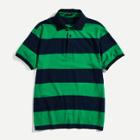 Shein Men Wide Striped Polo Shirt