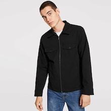 Shein Men Zip Up Flap Pocket Jacket