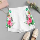Shein Flower Print Shorts