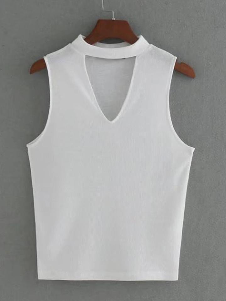 Shein V Cut Front Tank Top
