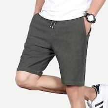 Shein Men Houndstooth Drawstring Shorts