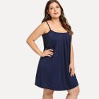 Shein Plus Solid Cami Dress