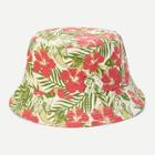 Shein Flower Print Bucket Hat