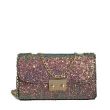 Shein Glitter Buckle Detail Crossbody Bag