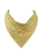 Shein Gold Color Shiny Chunky Statement Collar Necklaces