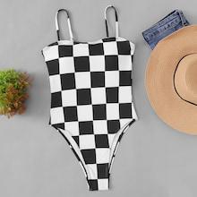Shein Random Checker Swimsuit