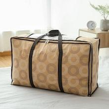 Shein Large Zipper Storage Bag With Handle