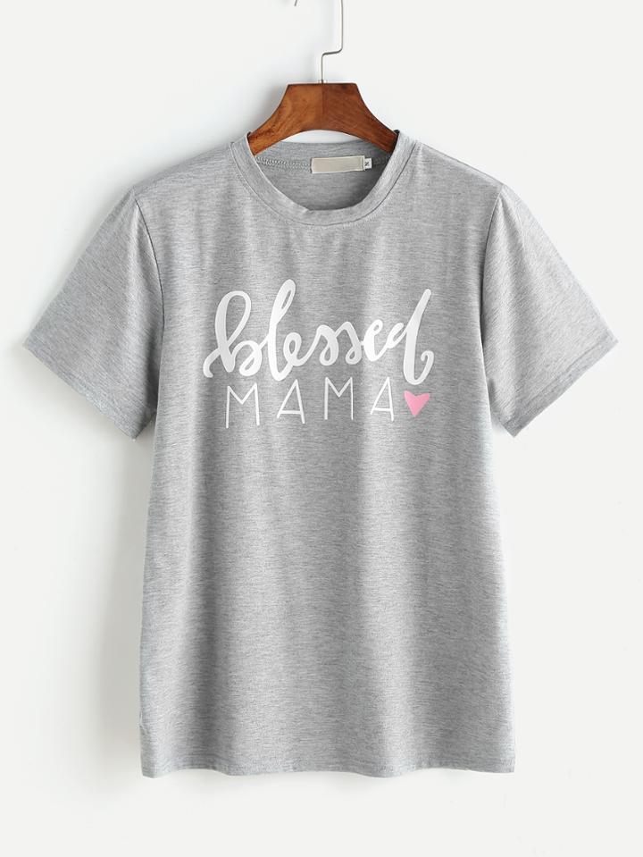 Shein Graphic Print Tee