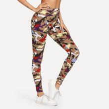 Shein Camouflage Print Leggings