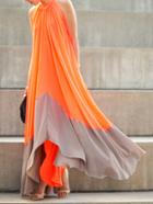 Shein Colour-block Loose Tent Dress