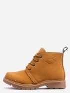 Shein Camel Round Toe Lace Up Pu Boots