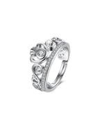 Shein Rhinestone Decorated Adjustable Ring