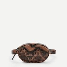 Shein Snakeskin Pattern Bum Bag