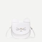 Shein Cat Design Seam Detail Crossbody Bag