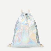 Shein Two Tone Drawsting Backpack
