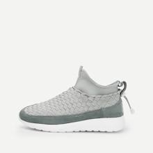 Shein Men Braided Detail Sneakers