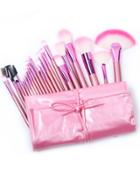 Shein 22pcs Pink Makeup Brush Set
