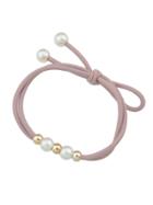 Shein Pink Simple Elastic Headbands Women Hairwear