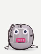 Shein Cartoon Design Pu Cross Body Chain Bag