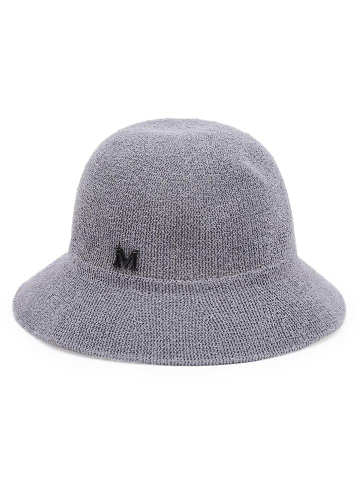 Shein Letter Detail Bucket Hat