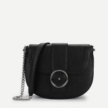 Shein Ring Front Saddle Bag
