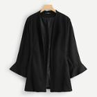 Shein Plus Bell Sleeve Blazer
