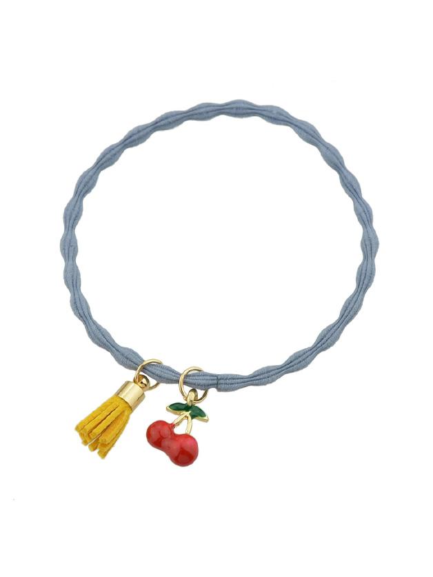 Shein Cherry Cute Pendant Hair Tie