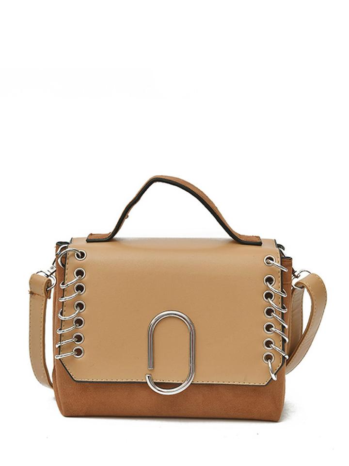 Shein Ring Detail Satchel Bag