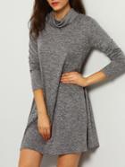 Shein Cowl Neckline T-shirt Dress