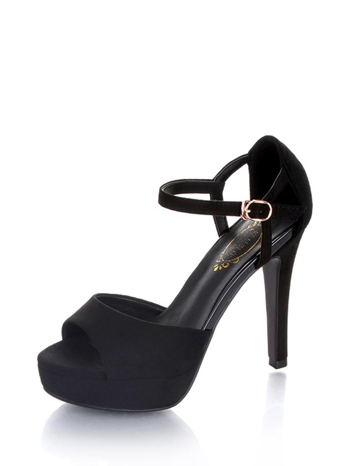 Shein Open Toe Platform High Heels