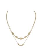 Shein (2 Pcs/set) Simple Gold Color Thin Chain Necklaceview Larger Image(2 Pcs/set) Simple Gold Color Thin Chain Necklace Fo