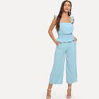 Shein Pleated Button Cami Top With Skinny Pants